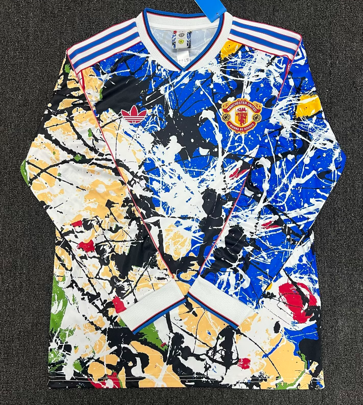 26/27 Manchester United Stone Roses - Larga