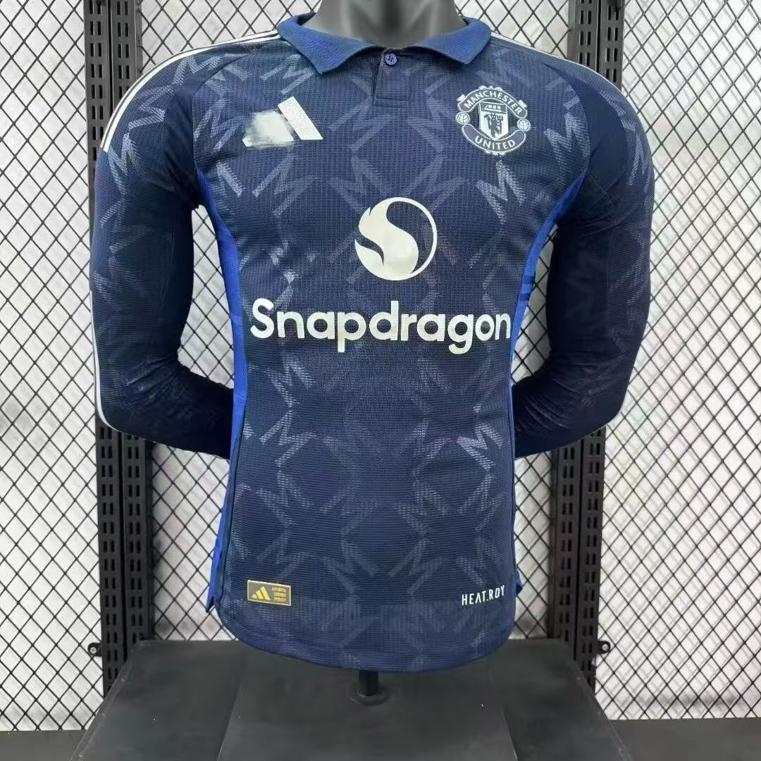 24/25 Manchester United Visita - Jugador Manga Larga