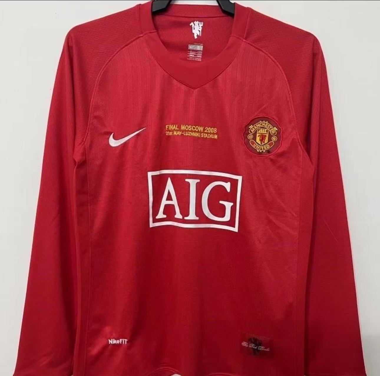 Retro 07/08 Manchester United Local - Larga
