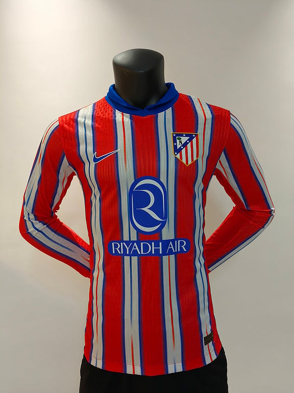24/25 Atlético Madrid Local - Jugador Manga Larga