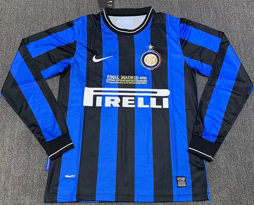 Retro 09/10 Inter Milan Local - Manga Larga