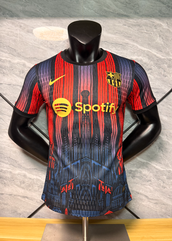 Versión Jugador 26/27 Barcelona Edición Especial Holy City Red and Black