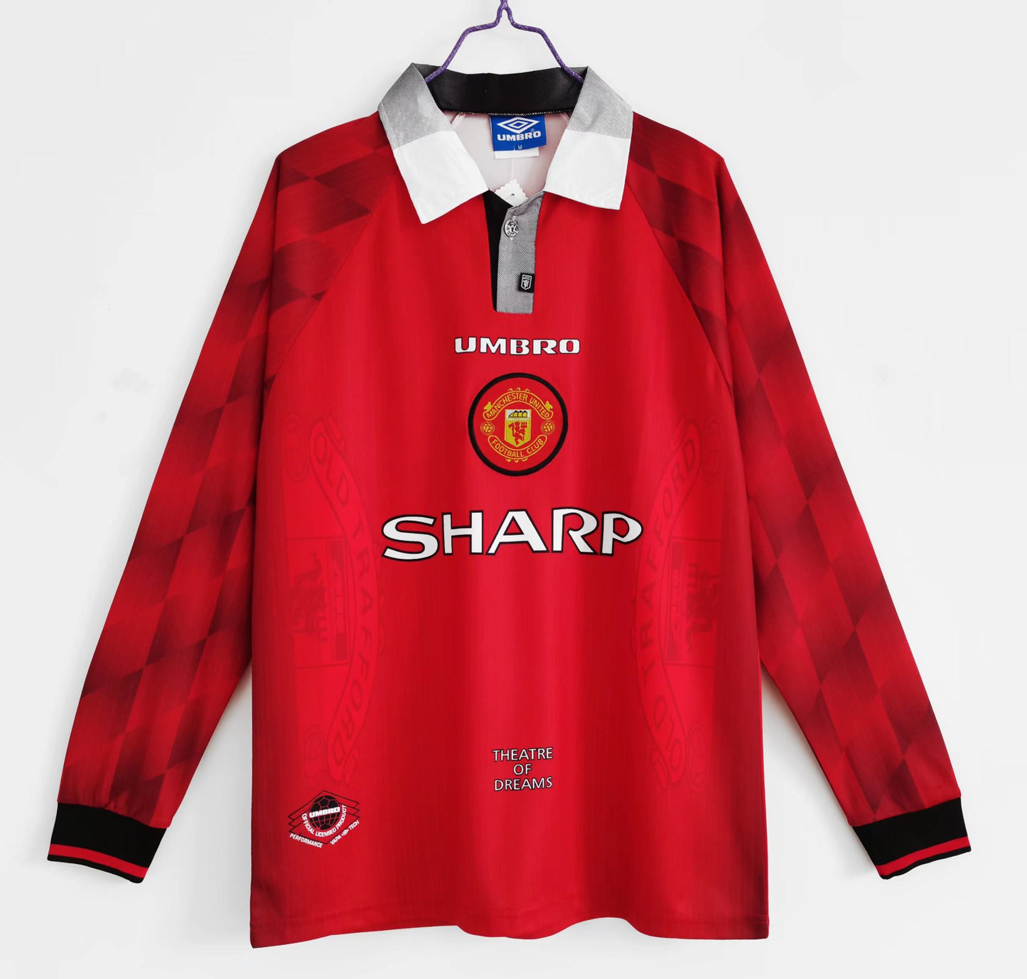 Retro 96/97 Manchester United Local - Larga