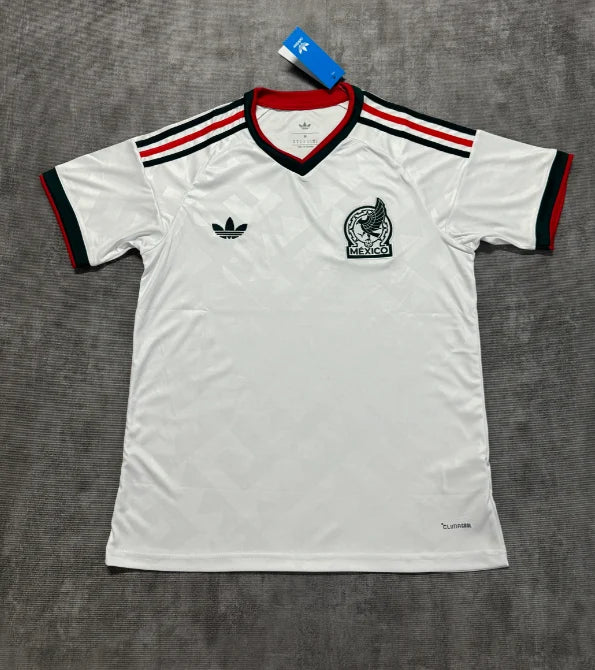 Playera blanca mexico version aficionado