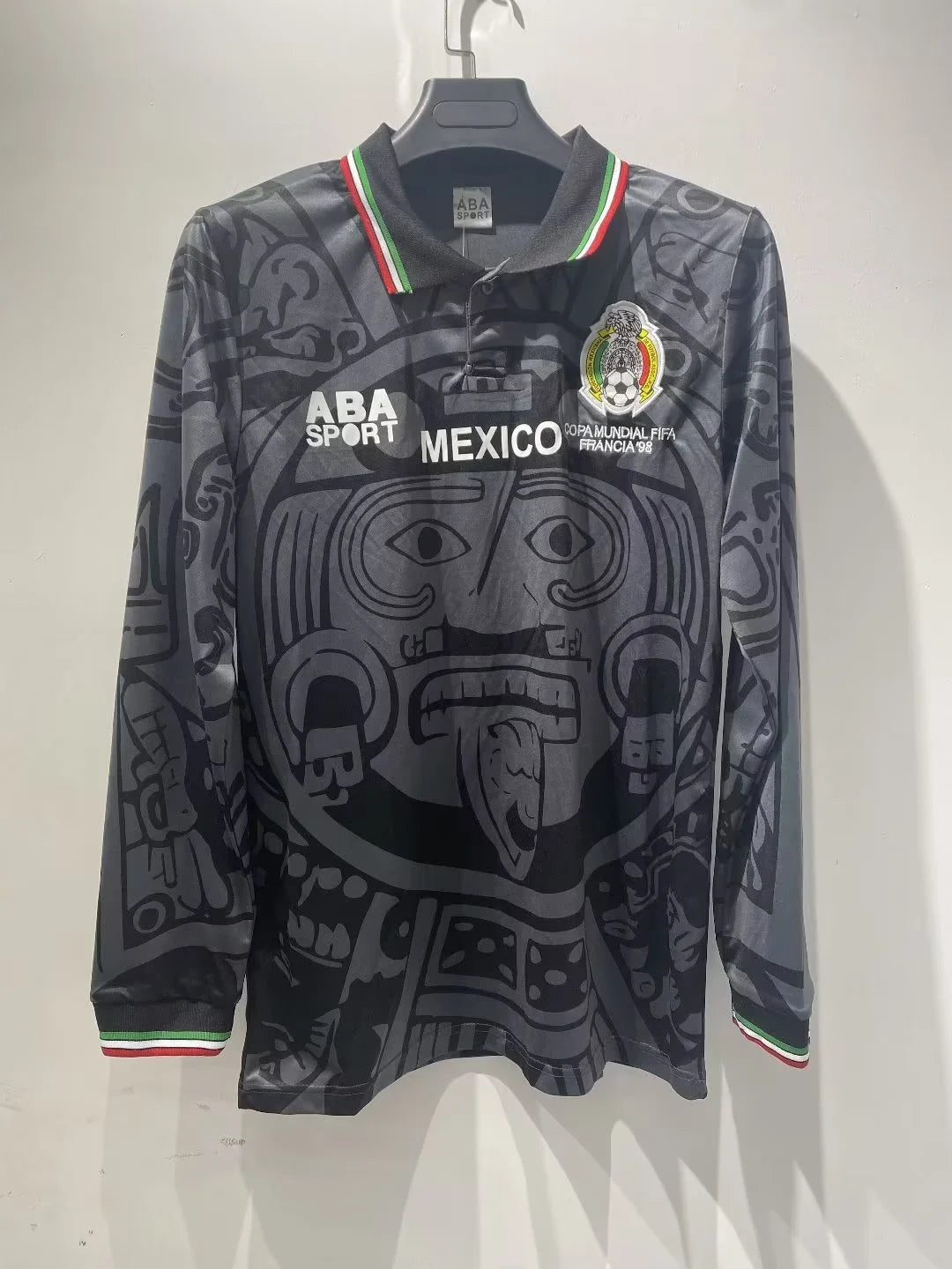 Retro 98 mexico manga larga