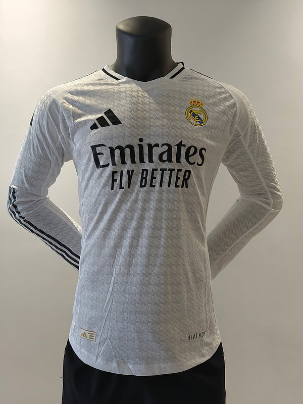 24/25 Real Madrid Local - Jugador Manga Larga