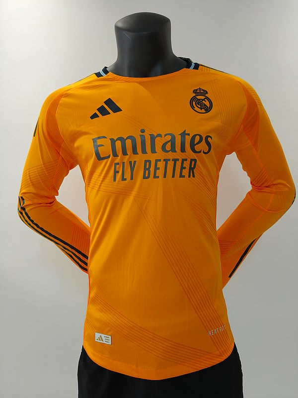 24/25 Real Madrid Visita - Jugador Manga Larga