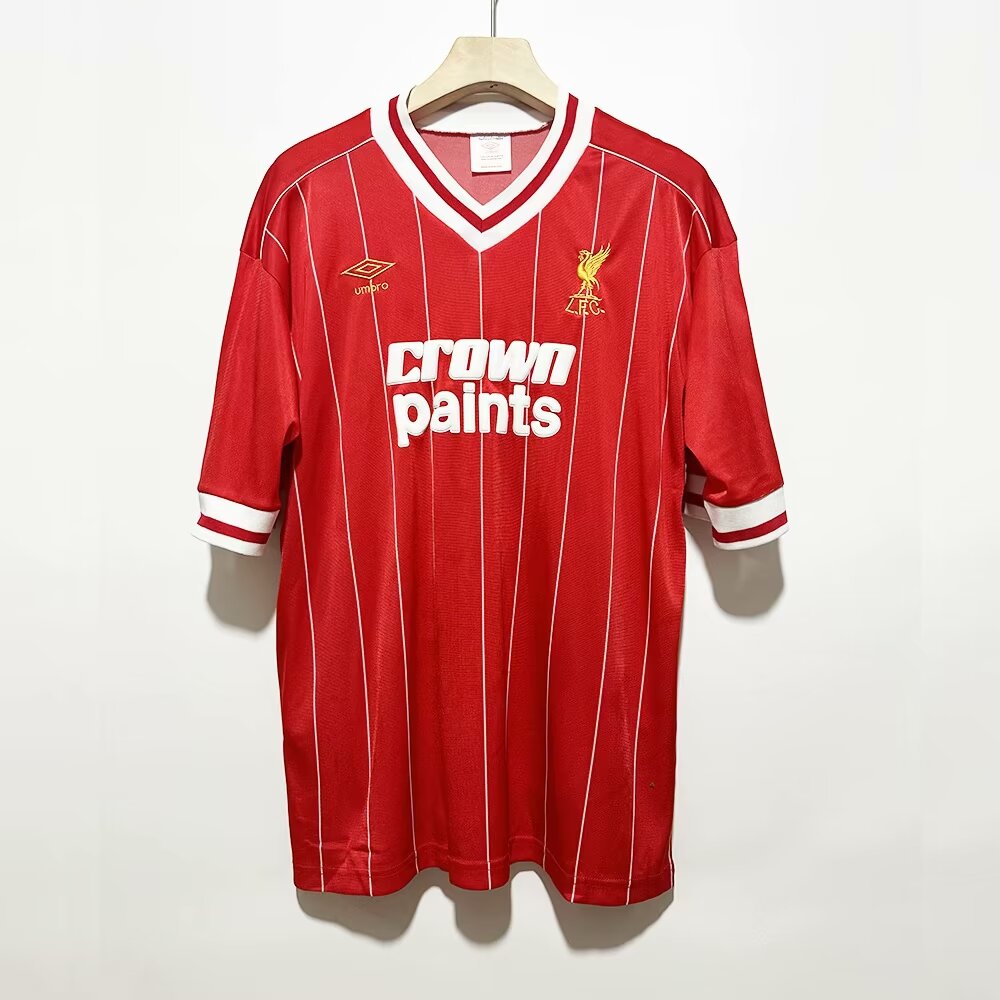 Retro 82/83 Liverpool Local - Manga Corta
