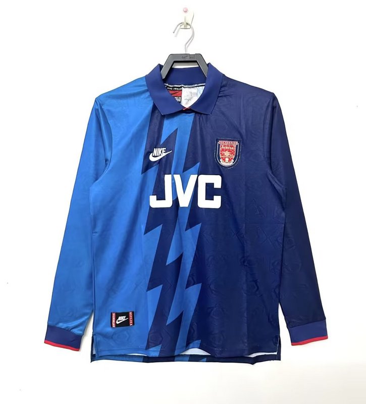 Retro 95/96 Arsenal Visita - Manga Larga