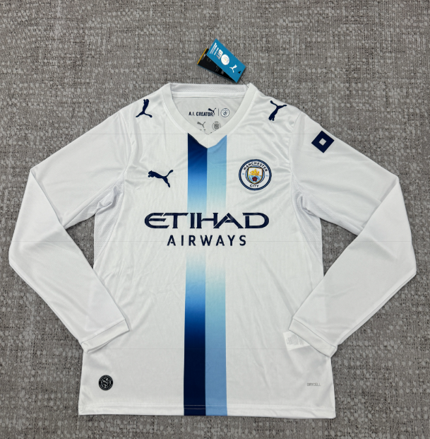 26/27 Manchester City Segunda Visita - Aficionado Manga Larga