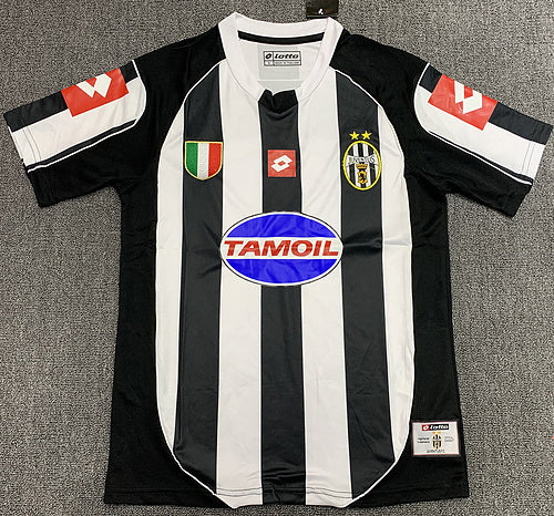 Retro 02/03 Juventus Local - Manga Corta