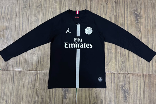 Retro 18/19 PSG Negra Manga Larga