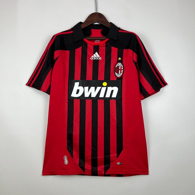 Retro 07/08 AC Milan Local - Manga Corta