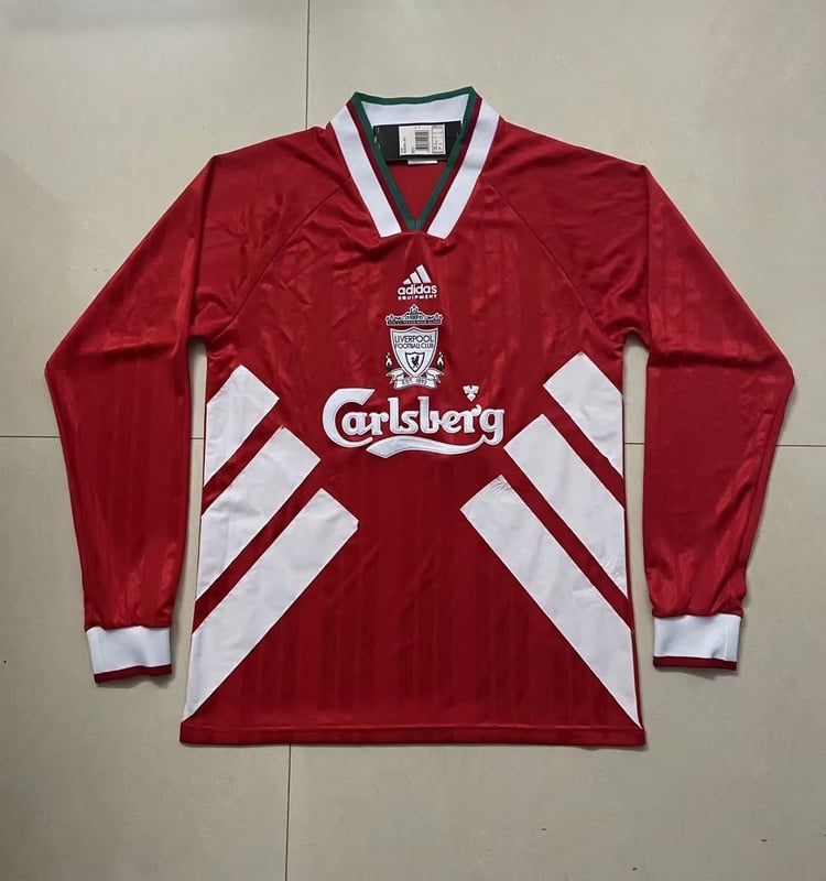 Retro 1993/95 Liverpool Local - Manga Larga