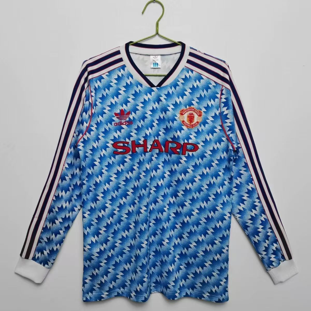 Retro 1992 Manchester United Visita - Larga