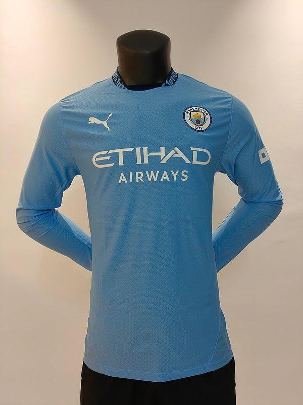 24/25 Manchester City Local - Jugador Manga Larga