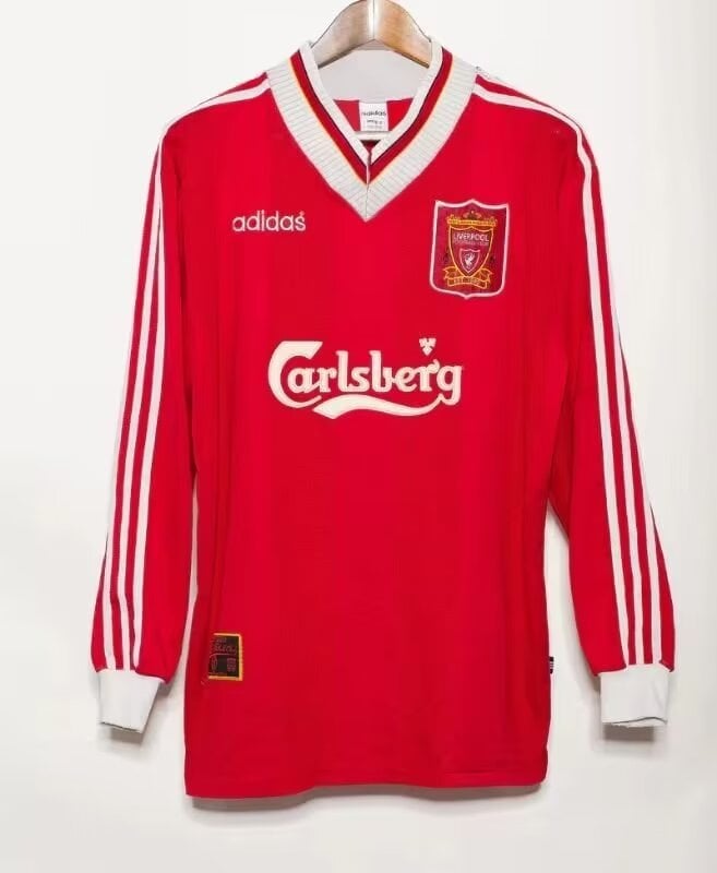 Retro 1995/96 Liverpool Local - Manga Larga