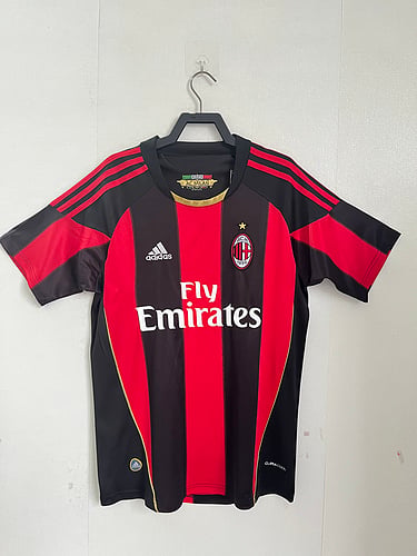 Retro 10/11 AC Milan Local - Manga Corta