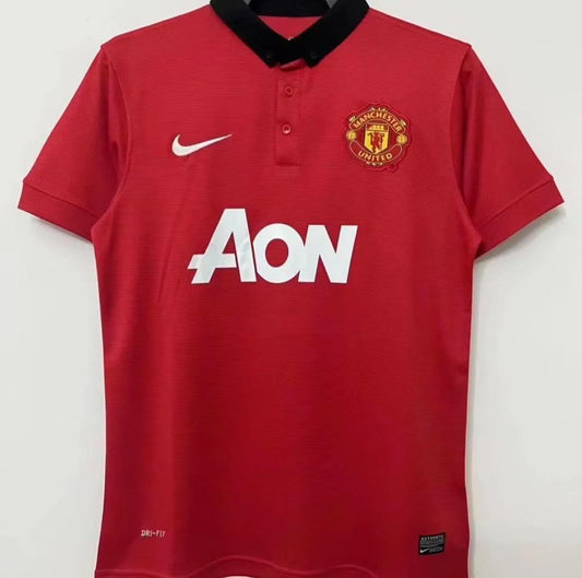 Retro 13/14 Manchester United Local - Corta