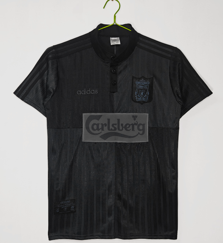 Retro 1995/96 Liverpool Edición Especial Negra - Manga Corta