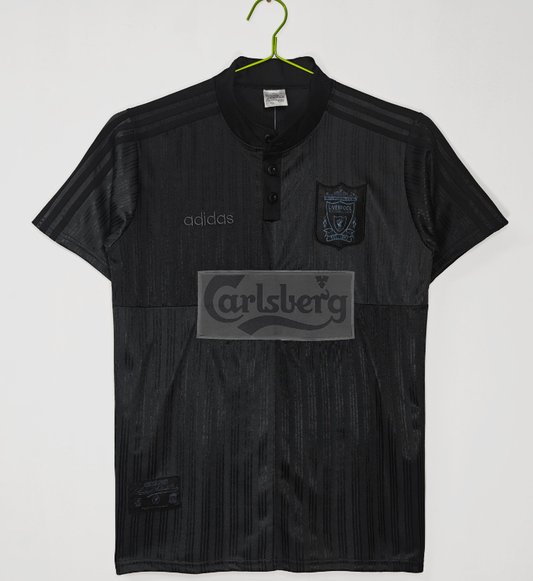 Retro 1995/96 Liverpool Edición Especial Negra - Manga Corta