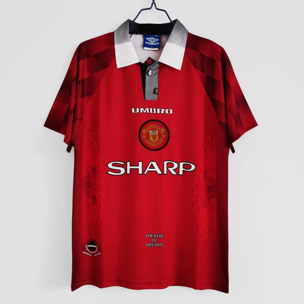 Retro 96/97 Manchester United Local - Corta