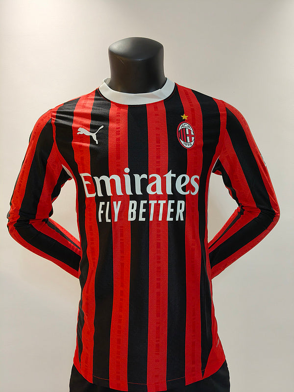 24/25 AC Milan Local - Jugador Manga Larga