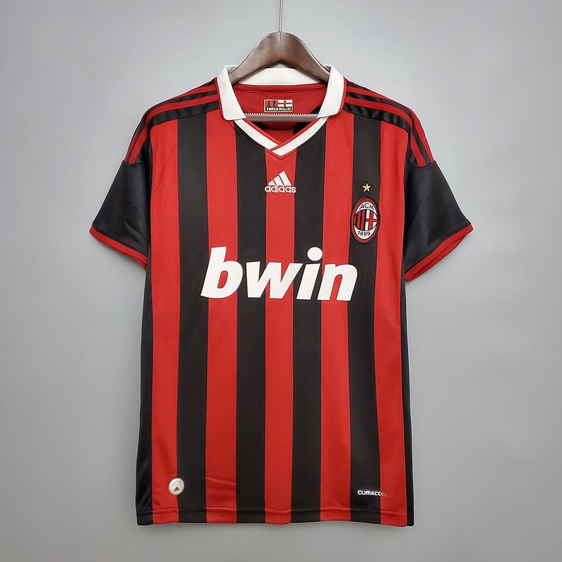 Retro 09/10 AC Milan Local - Manga Corta