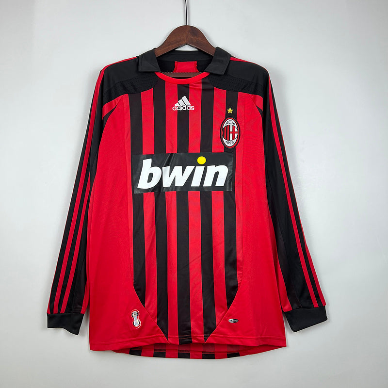 Retro 07/08 AC Milan Local - Manga Larga