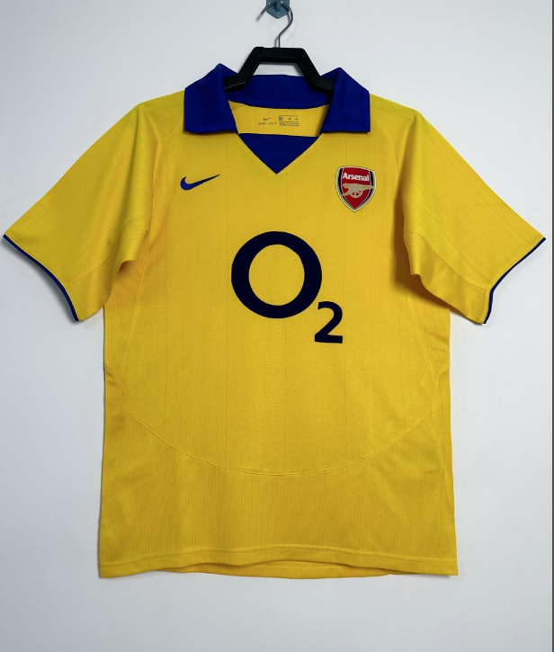 Retro 03/04 Arsenal Visita Amarilla
