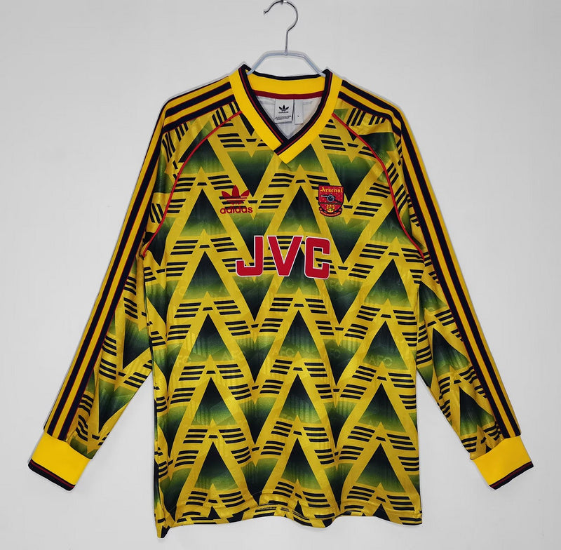 Retro 91/93 Arsenal Visita - Manga Larga