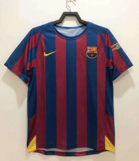 Retro 05/06 Barcelona Local Champions League