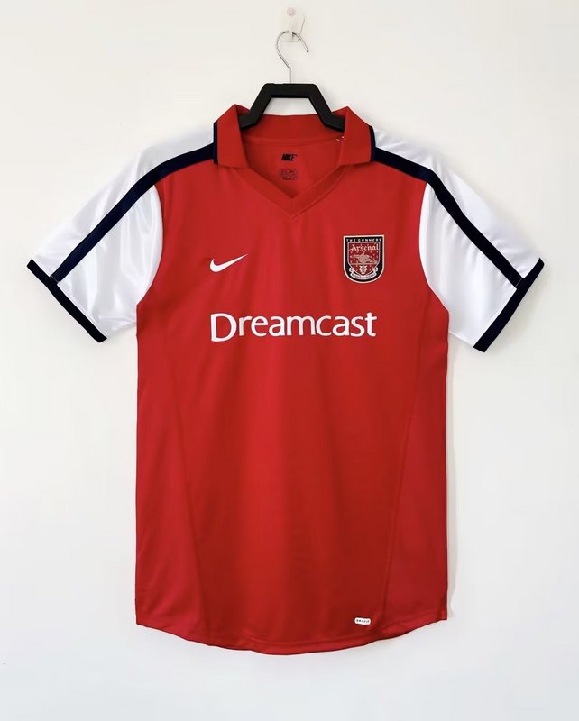 Retro 01/02 Arsenal Local - Manga Corta