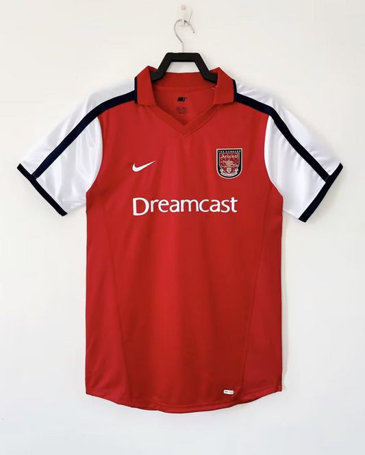 Retro 01/02 Arsenal Local - Manga Corta