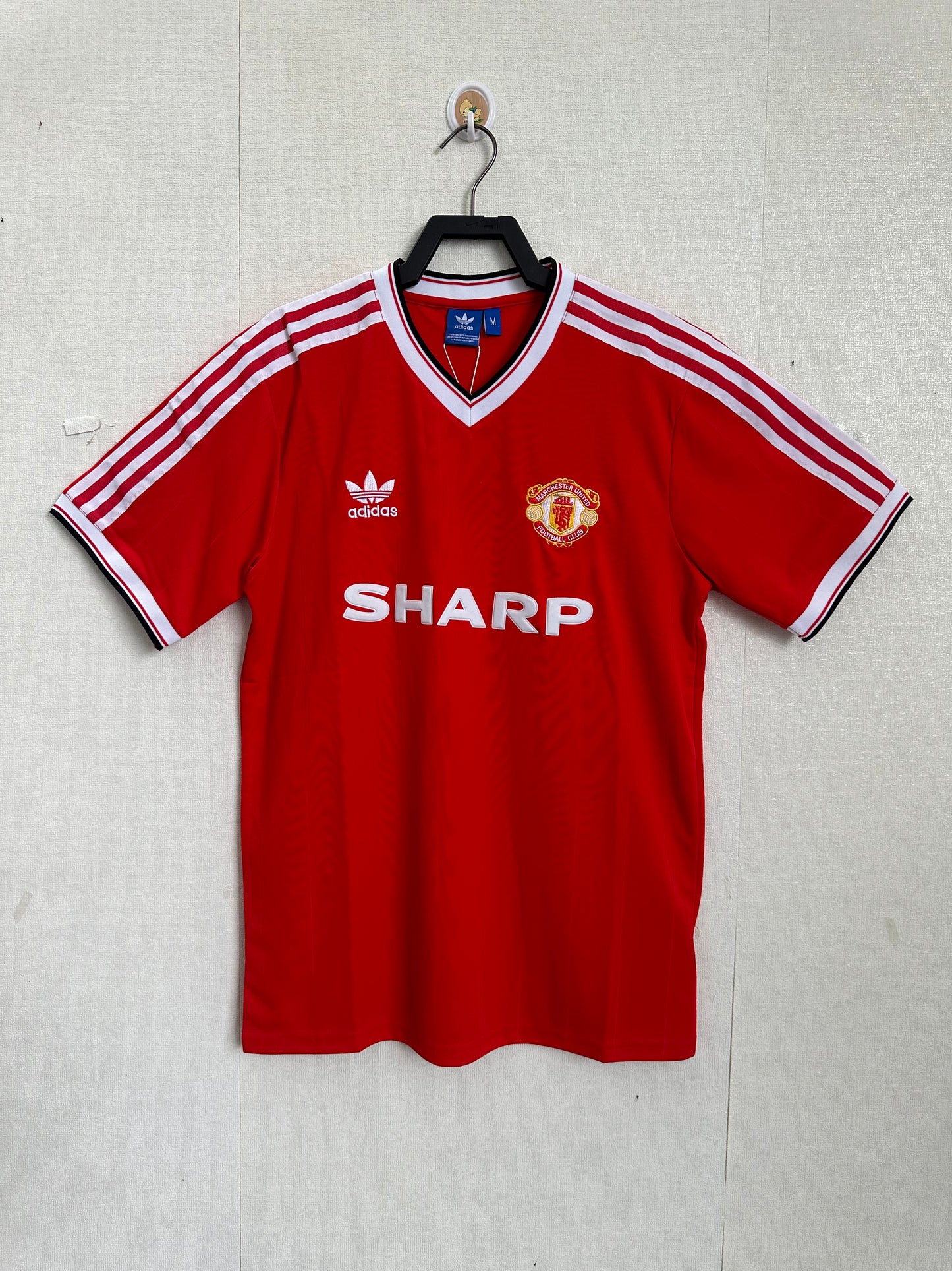 Retro 82/83 Manchester United Local - Corta