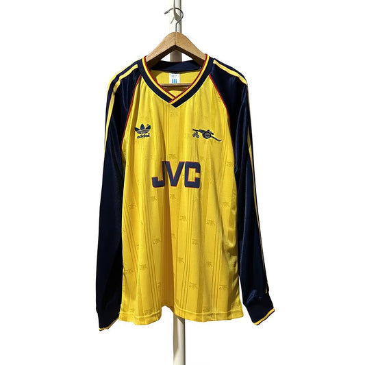 Retro 89/91 Arsenal Visita Manga Larga