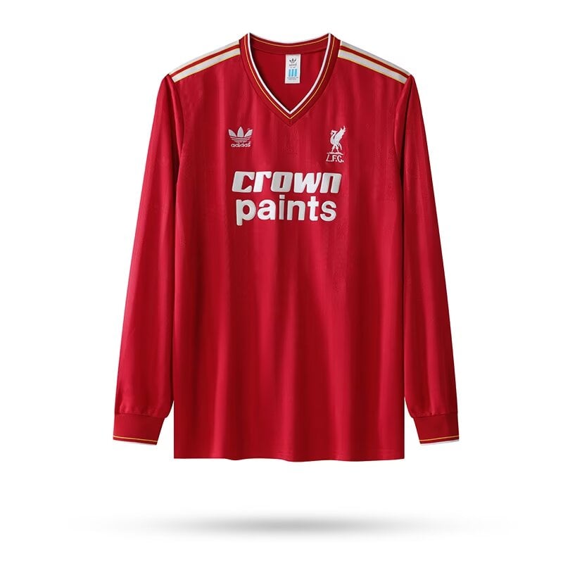 Retro 85/87 Liverpool Local - Manga Larga