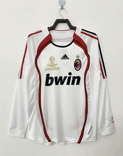 Retro 06/07 AC Milan Visita - Manga Larga