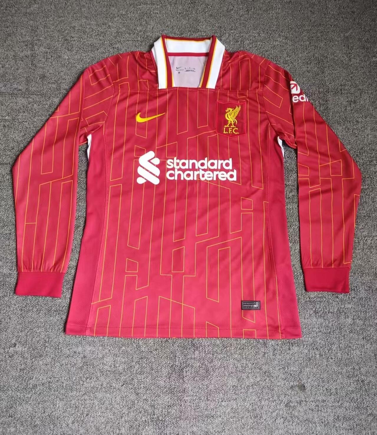 24/25 Liverpool Local - Aficionado Manga Larga