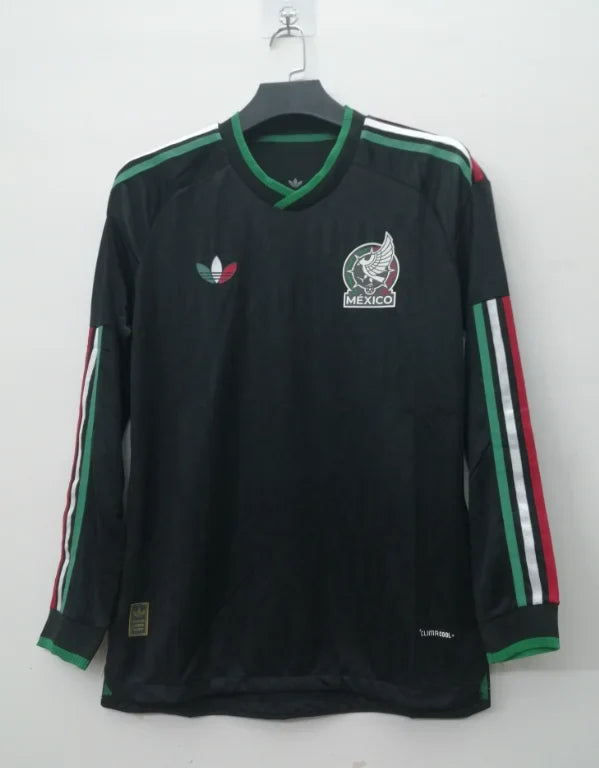 Mexico Playera Negra 2026 - Aficionado Manga Larga