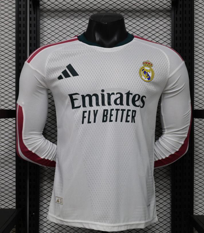 26/27 Real Madrid Local - Jugador Manga Larga