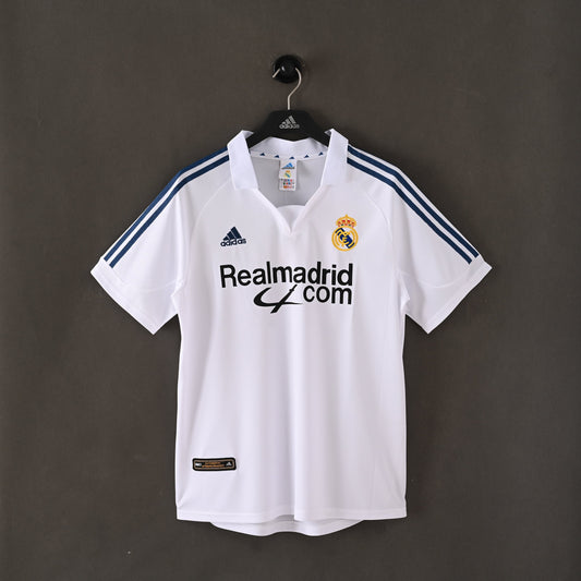 Retro 01/02 Real Madrid Local - Corta