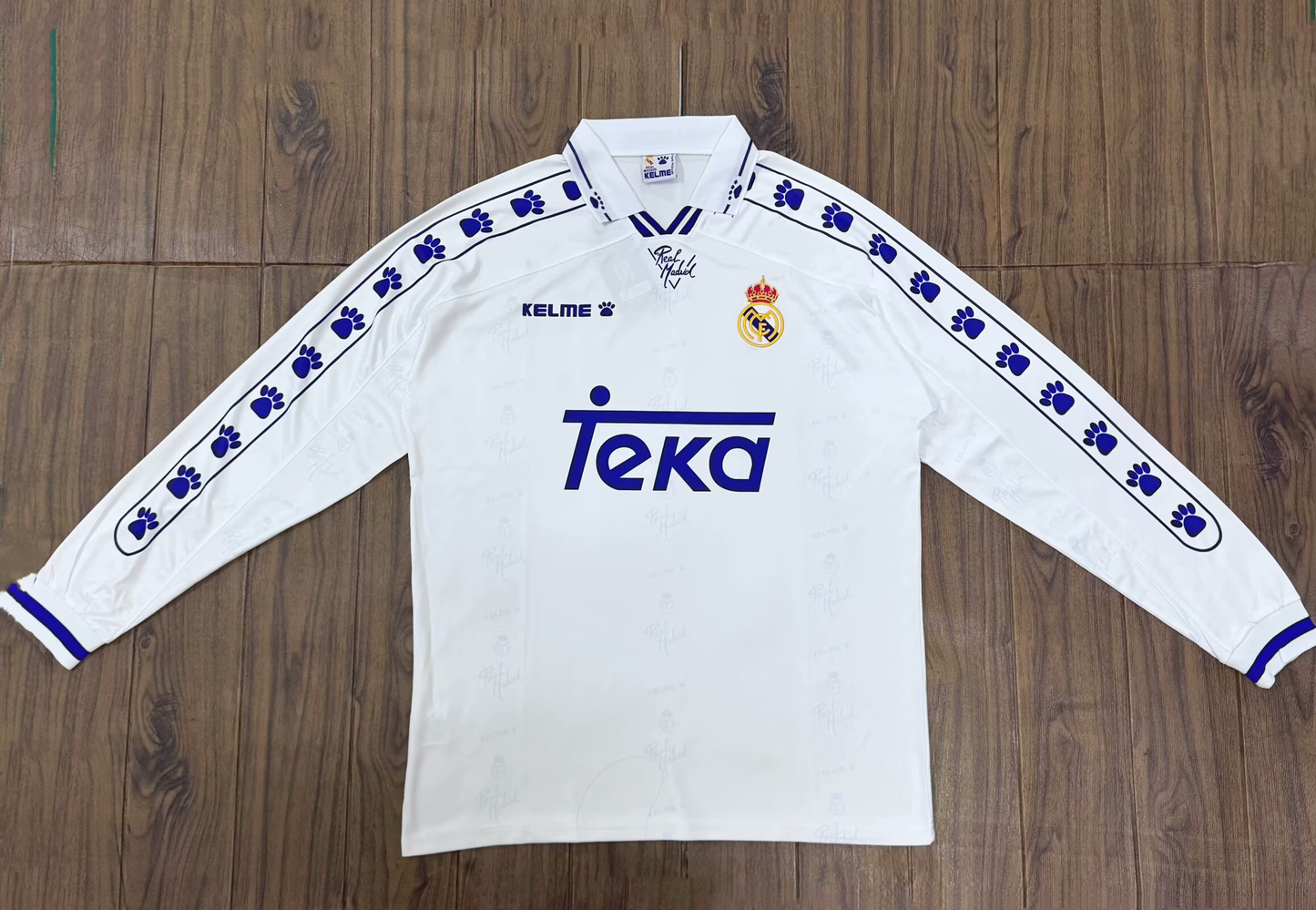 Retro 94/96 Real Madrid Local - Larga