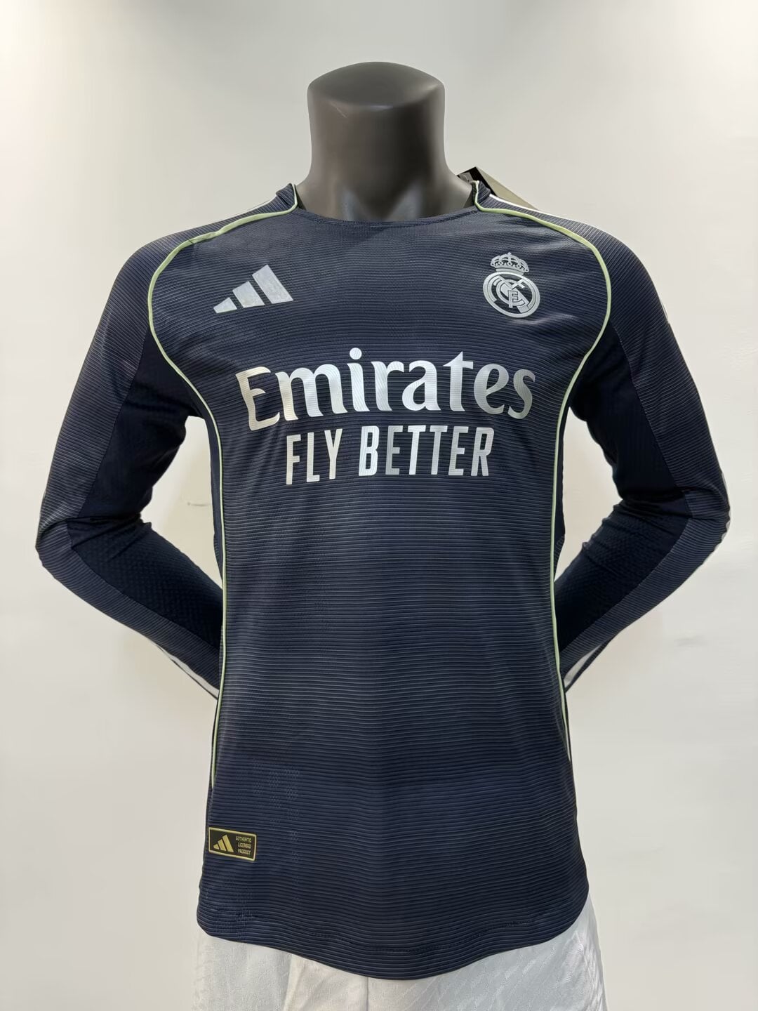 25/26 Real Madrid Visita - Jugador Manga Larga