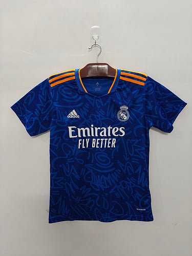 Retro 21/22 Real Madrid Visita
