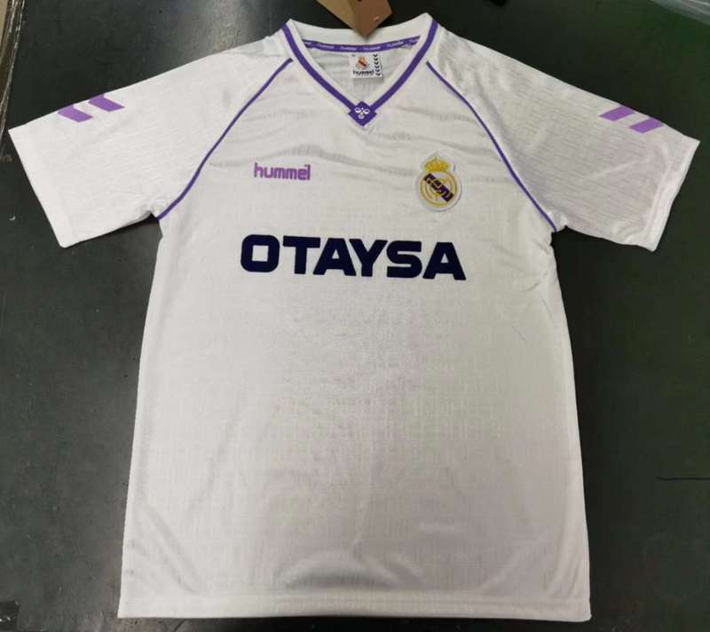 Retro 90/91 Real Madrid Local