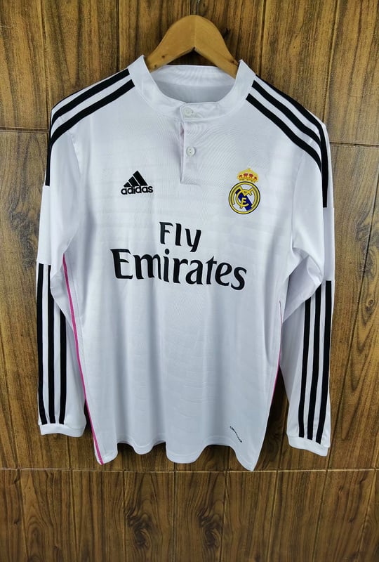 Retro 14/15 Real Madrid Local Manga Larga