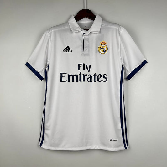 Retro 16/17 Real Madrid Local - Corta