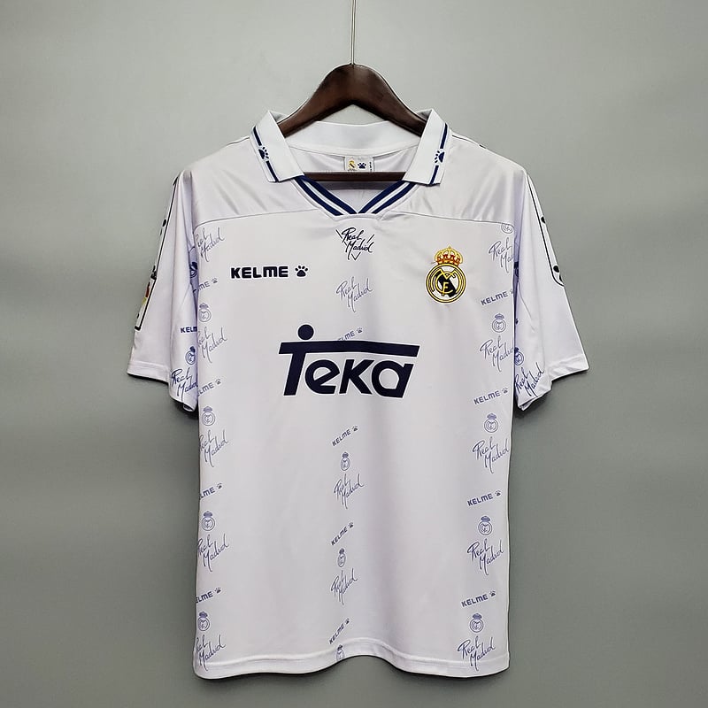 Retro 94/96 Real Madrid Local - Corta