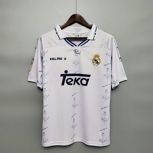 Retro 94/96 Real Madrid Local - Corta